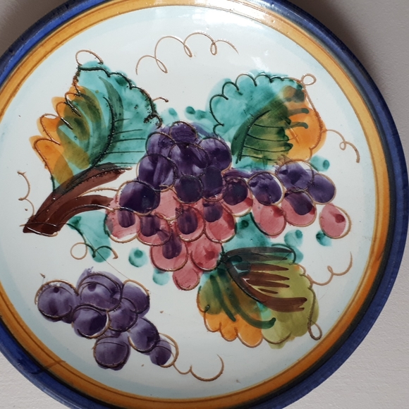 Decorative floral plates - Picture 3 of 5